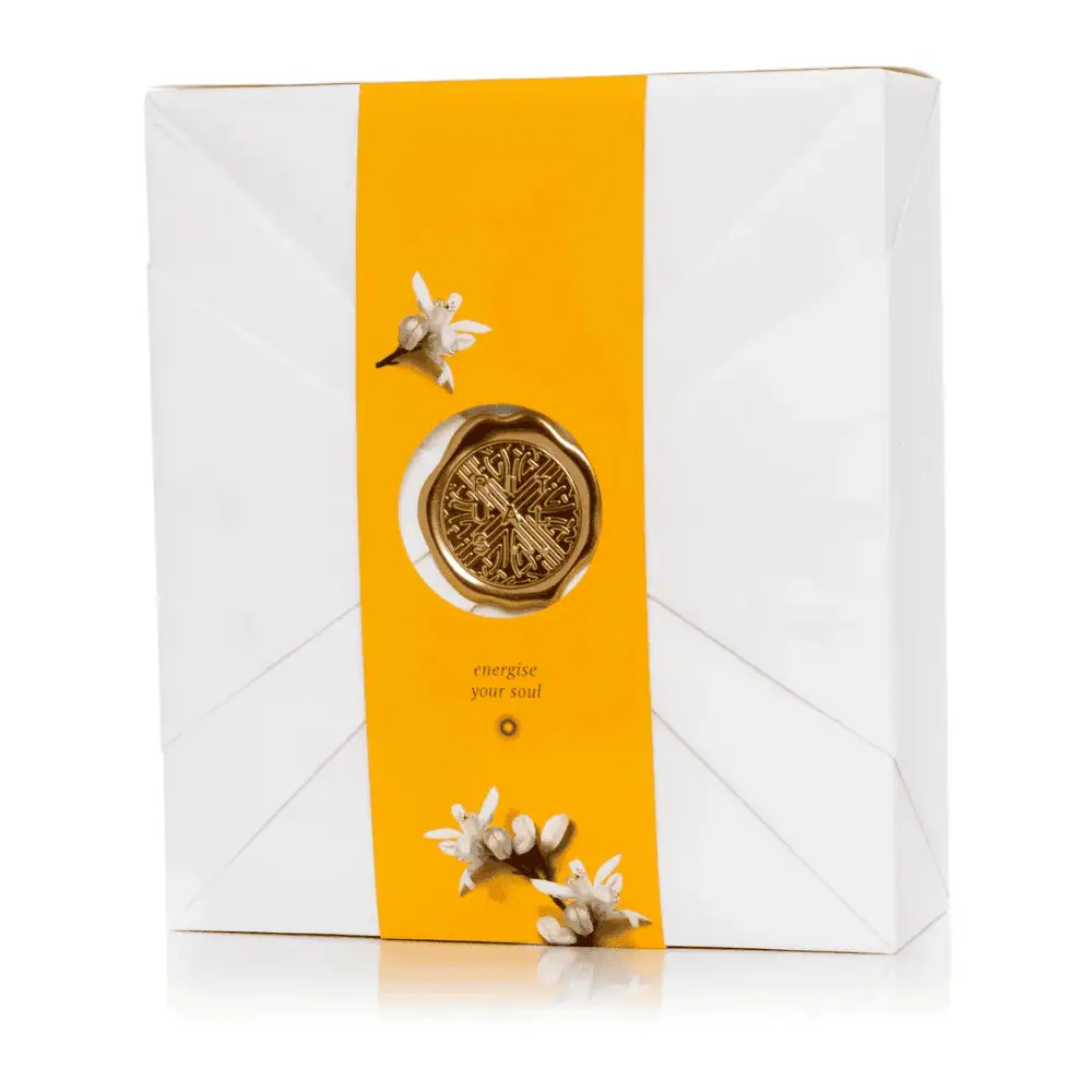 Rituals The Ritual of Mehr Medium Gift Set - Lebanon - Makeup Germany Rituals Rituals The Ritual of Mehr Medium Gift Set Sweet Orange and Cedar Wood Body Care Set for sale in Lebanon - 4-piece shower foam scrub cream and candle luxury orange gift box
