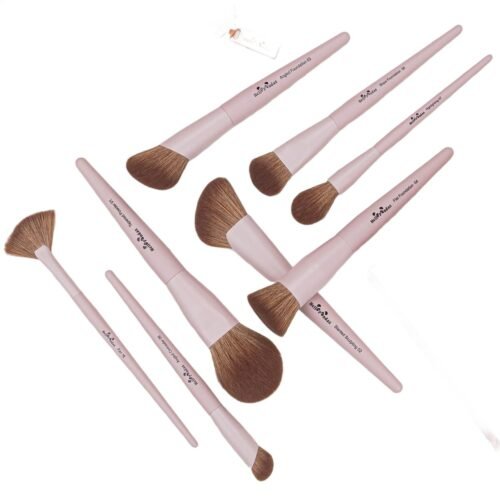 Rosy the Panda The Signature Face Set 8 piece face brush collection for sale in Lebanon - high quality synthetic makeup brushes