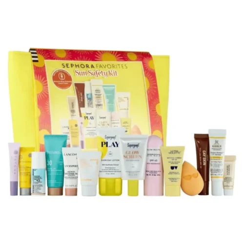 Sephora Favorites Sun Safety Kit Sephora Favorites Sun Safety Kit Lebanon for sale in Lebanon - 14-piece deluxe sun protection gift set featuring top-rated mineral and chemical facial sunscreens, lip SPF, and beauty sponge