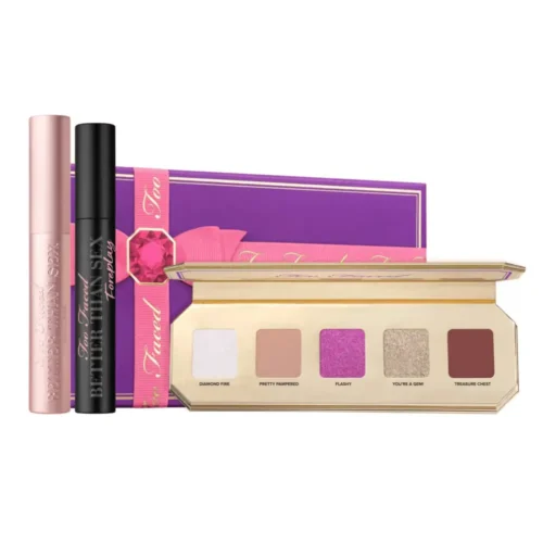 TOO FACED YOU’RE A GEM 3-PIECE EYE MAKEUP SET Too Faced You're A Gem Set Lebanon for sale in Lebanon - 3-piece eye makeup gift set box containing eyeshadow palette, full-size Better Than Sex Mascara, and Foreplay Mascara Primer