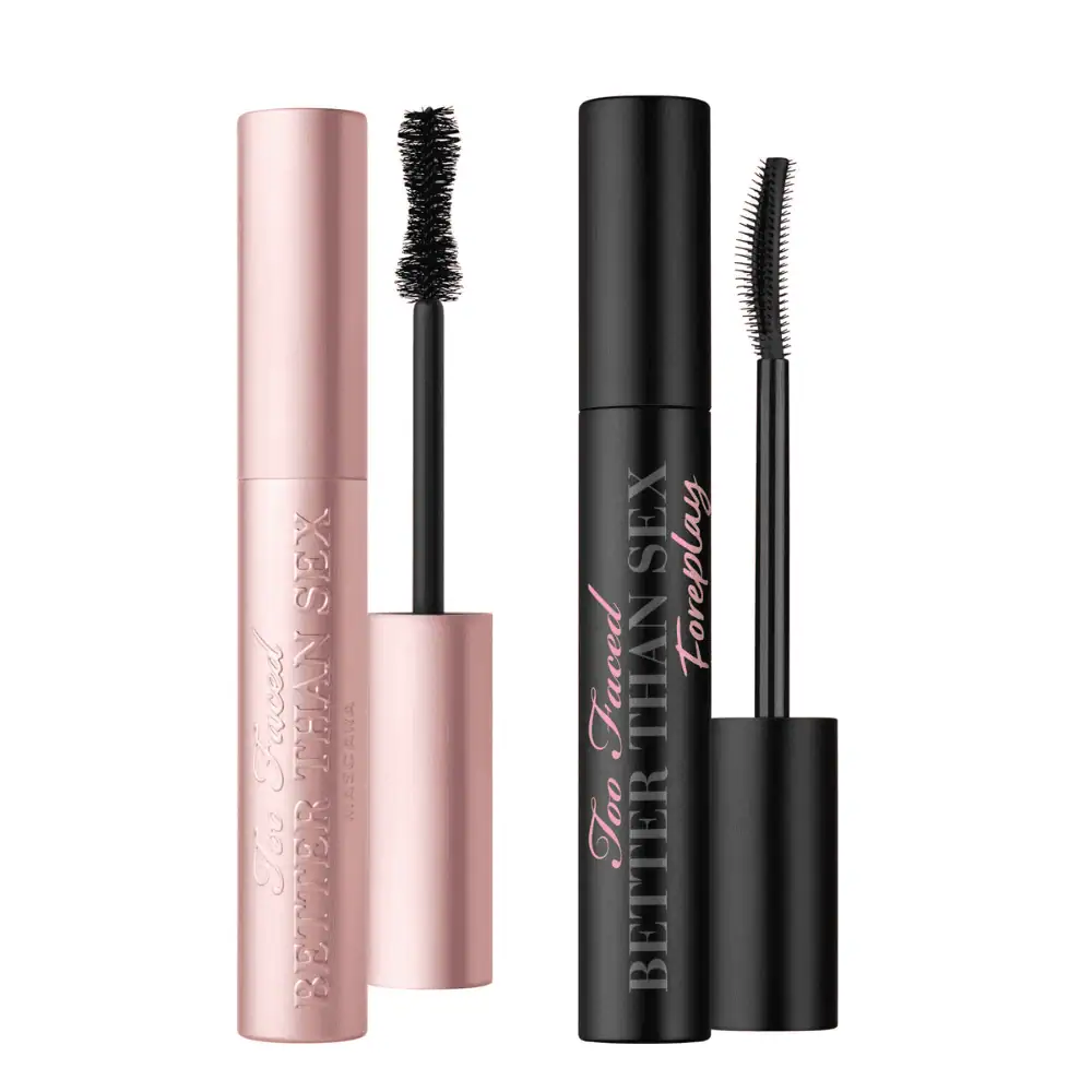 Too Faced You’re A Gem 3-Piece Eye Makeup Set - Lebanon - Makeup Germany TOO FACED YOU’RE A GEM 3-PIECE EYE MAKEUP SET Too Faced You're A Gem Set Lebanon for sale in Lebanon - 3-piece eye makeup gift set box containing eyeshadow palette, full-size Better Than Sex Mascara, and Foreplay Mascara Primer