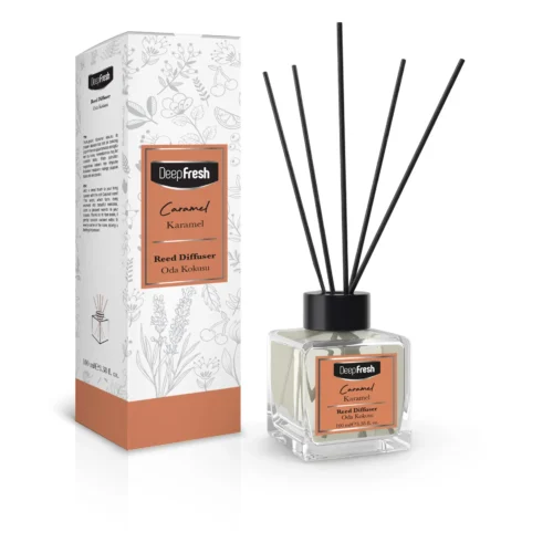 Deep Fresh Reed Diffuser Caramel 100ml home fragrance for sale in Lebanon