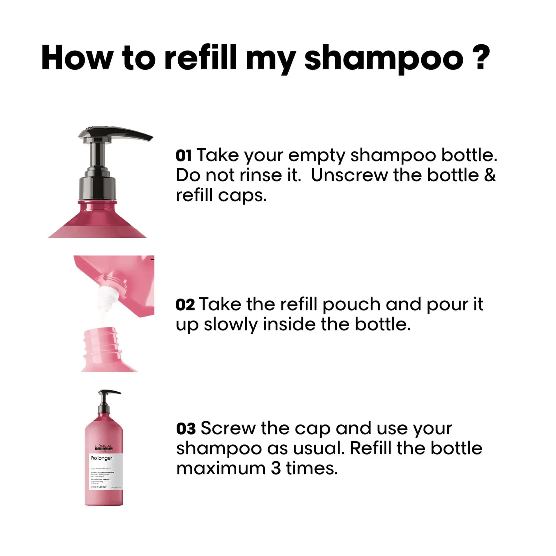 L'Oréal Professionnel Pro Longer Shampoo - Lebanon - Makeup Germany L'Oréal pro longer shampoo
