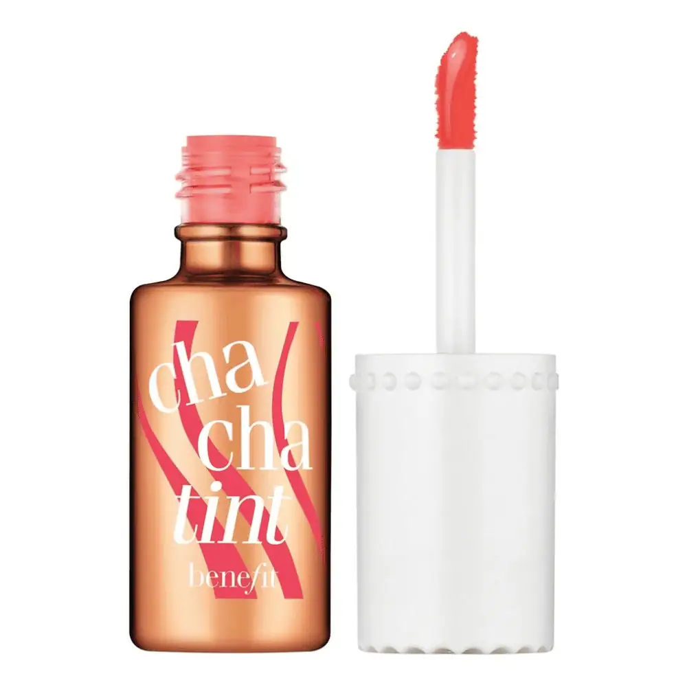Benefit Chachatint Cheek & Lip Stain 6ml - Lebanon - Makeup Germany Benefit Chachatint Cheek & Lip Stain 6ml Benefit Lip and Cheek Tint for sale in Lebanon - sheer mango coral stain with sun-kissed finish