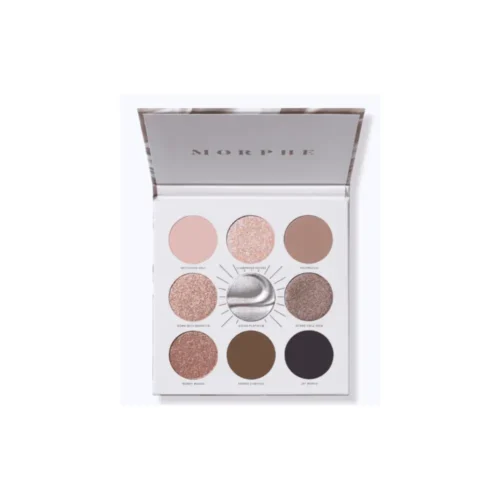 Morphe Rich & Foiled Artistry Eyeshadow Palette Going Platinum