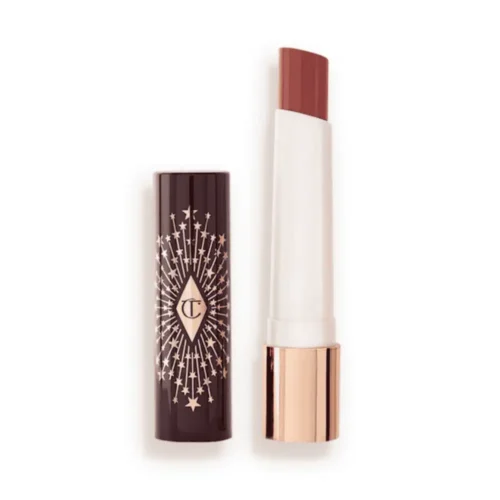 Charlotte Tilbury Hyaluronic Happikiss Happipetal Charlotte Tilbury Hyaluronic Happikiss for sale in Lebanon - tawny nude lipstick gloss balm with dewy shine
