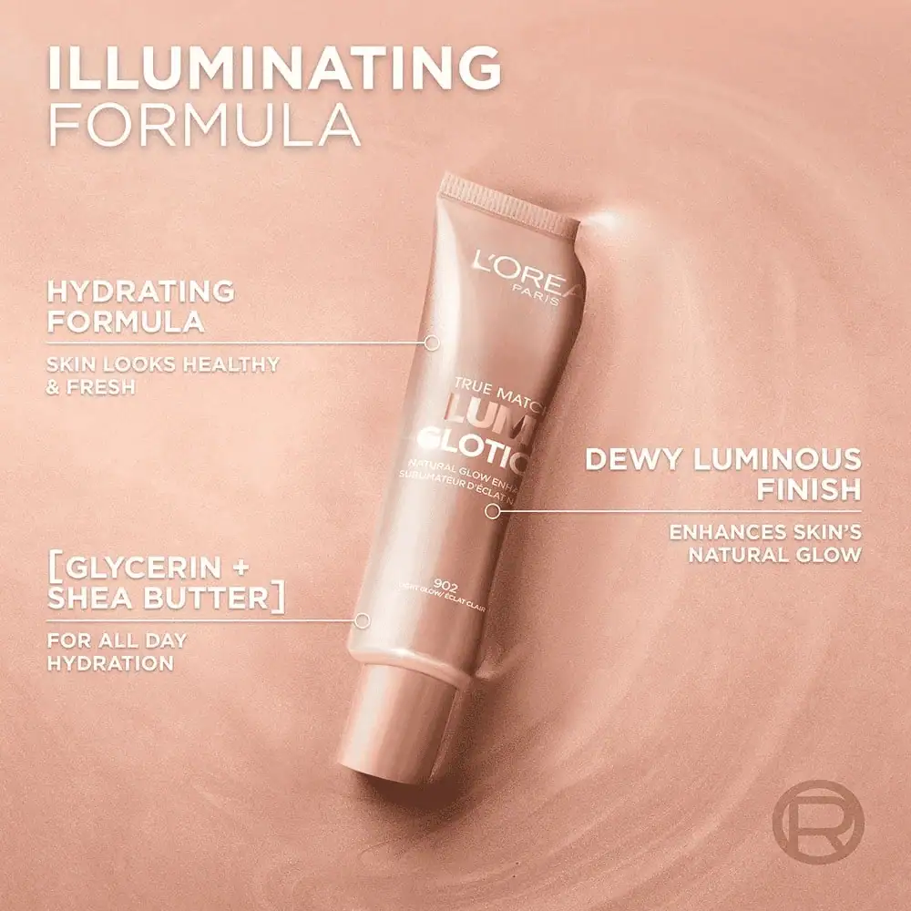 L'Oréal Paris True Match Lumi Glotion 902 Light Glow - Lebanon - Makeup Germany L'Oréal Paris True Match Lumi Glotion 902 Light Glow L'Oréal Lumi Glotion for sale in Lebanon - luminous tinted moisturizer with natural dewy finish