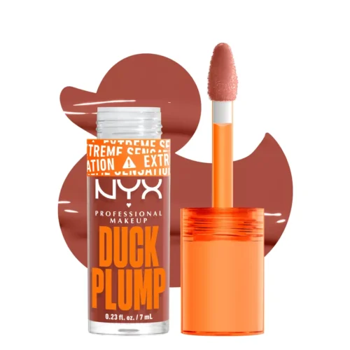 NYX Duck Plump High Pigment Plumping Lip Gloss Brown Of Applause