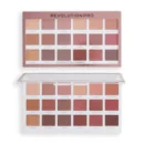 Alt Text: Revolution Pro Iconic Stripped Regeneration Palette Revolution Pro Eyeshadow Palette for sale in Lebanon - 18 nude pink matte and creamy shimmer shades