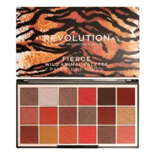 Makeup Revolution Wild Animal Makeup Revolution Eyeshadow Palette for sale in Lebanon - blendable matte and shimmer shades for day and evening looks