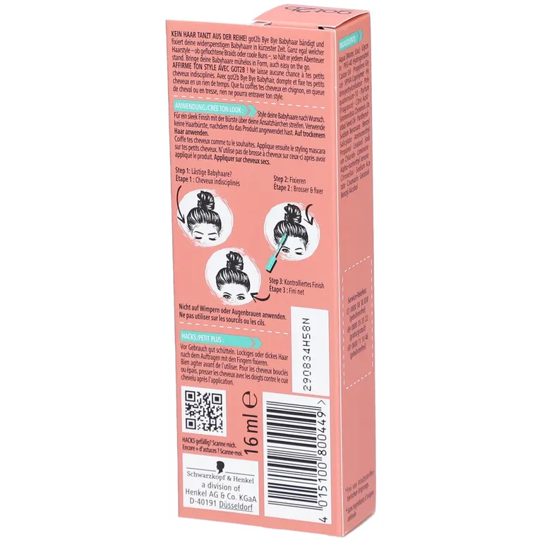 Schwarzkopf got2b Bye Bye Baby Hair Mascara - Lebanon - Makeup Germany Buy Schwarzkopf got2b Bye Bye Baby Hair Mascara - Lebanon