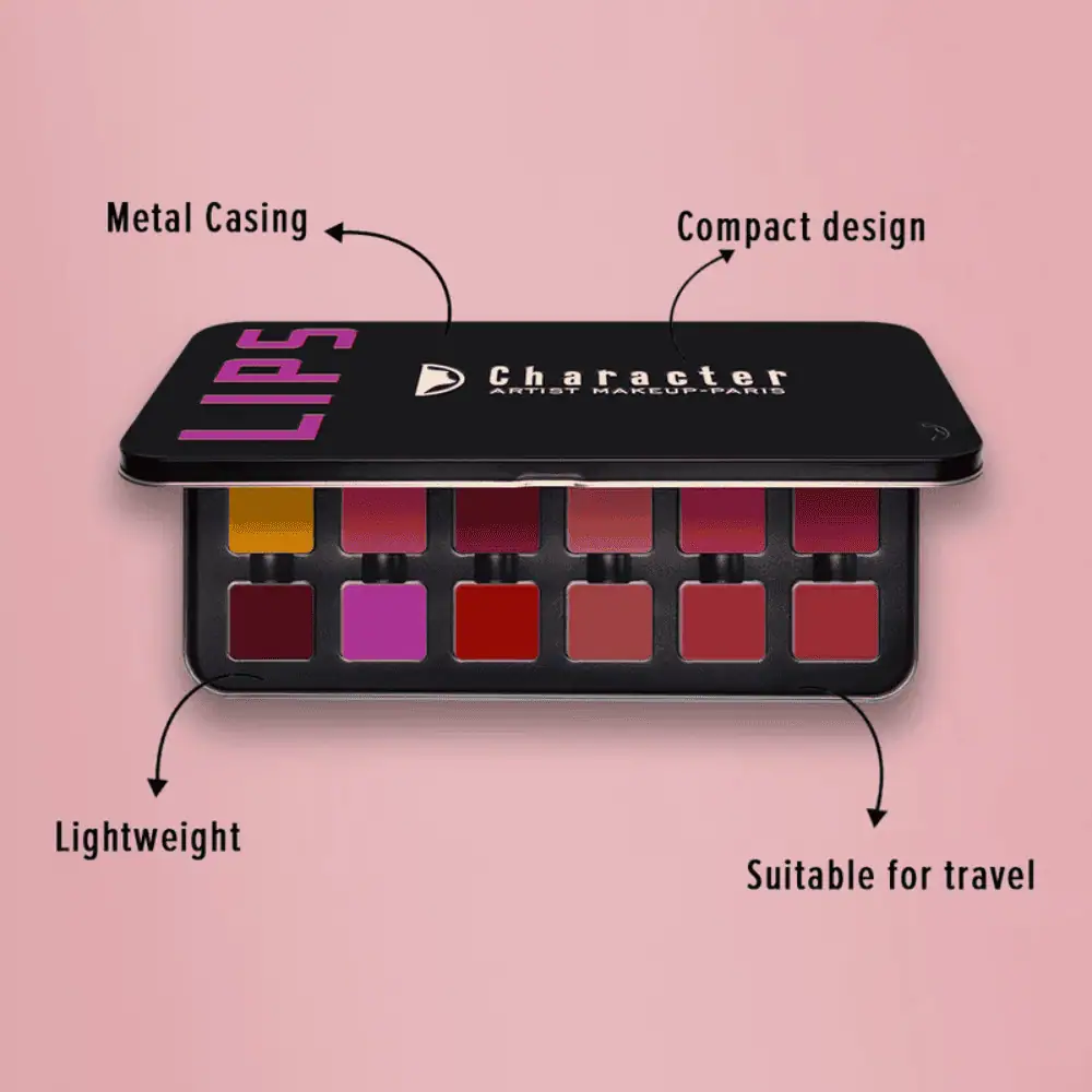 Character Pro Lipstick Palette - Lebanon - Makeup Germany Character Pro Lipstick Palette - Image 2