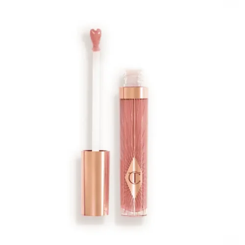 Charlotte Tilbury Collagen Lip Bath Pillow Talk Fair Charlotte Tilbury Collagen Lip Bath for sale in Lebanon - cool sheer pink high-shine lip gloss