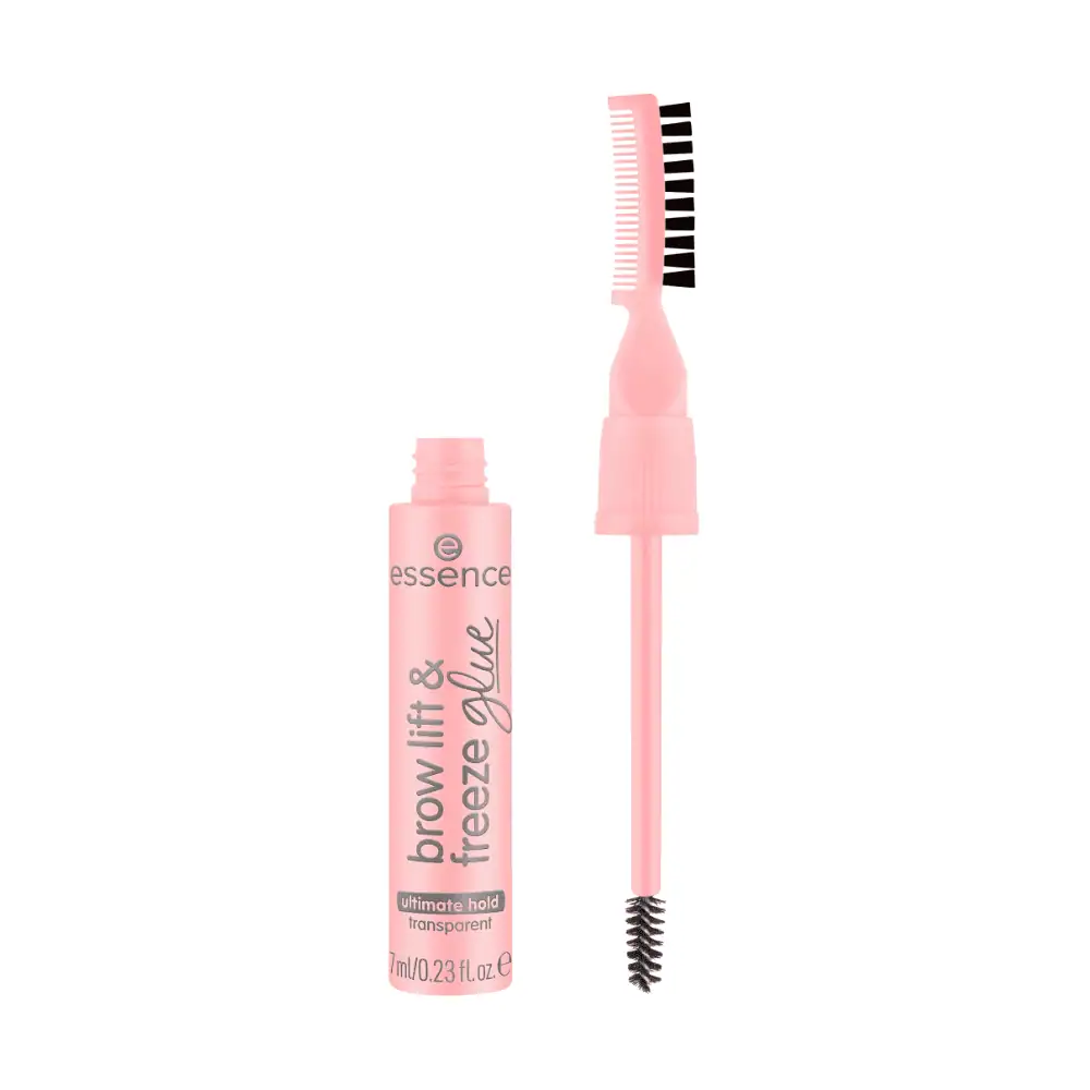 Essence Brow Lift & Freeze Glue 01 Clear Control - Lebanon - Makeup Germany Essence Brow Lift & Freeze Glue 01 Clear Control Essence Brow Glue for sale in Lebanon - transparent wax-like eyebrow gel with 3-in-1 applicator