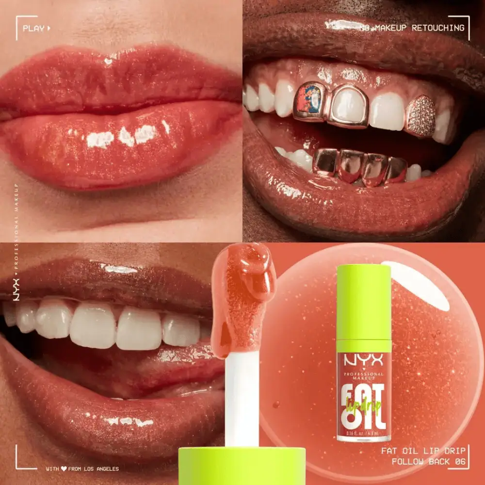 NYX Fat Oil Lip Drip 06 Follow Back - Lebanon - Makeup Germany NYX Fat Oil Lip Drip 06 Follow Back NYX Tinted Lip Oil for sale in Lebanon - non-sticky tinted lip oil with glossy high-shine finish