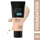Maybelline Fit Me Matte Poreless Foundation - 124