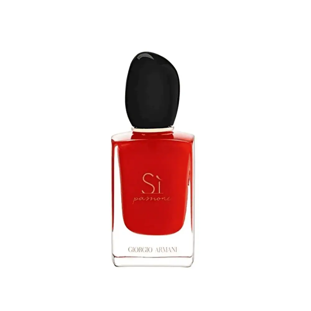 Giorgio Armani Sì Passione Parfum 15ml - Lebanon - Makeup Germany Giorgio Armani Sì Passione Parfum 15ml women's fragrance in Lebanon featuring fruity blackcurrant, elegant jasmine, rose and warm vanilla-inspired accords
