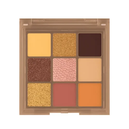 Huda Beauty Wild Obsessions Tiger Eyeshadow Palette featuring nine warm neutral and golden-toned eyeshadows with matte and shimmering finishes for eye makeup in Lebanon