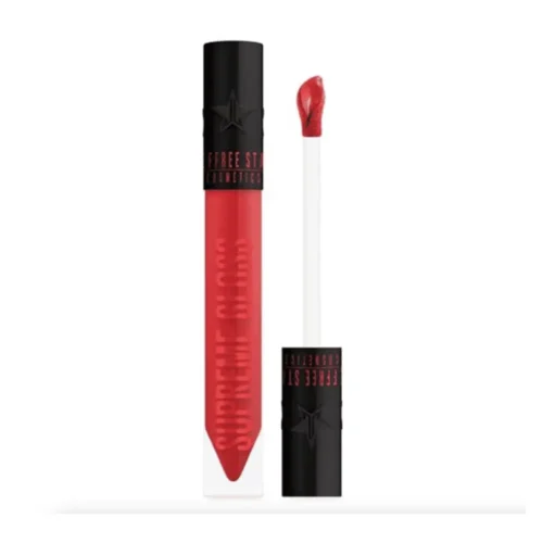 Jeffree Star Cosmetics Supreme Gloss Devil Horns red lip gloss with bold red colour and glossy finish