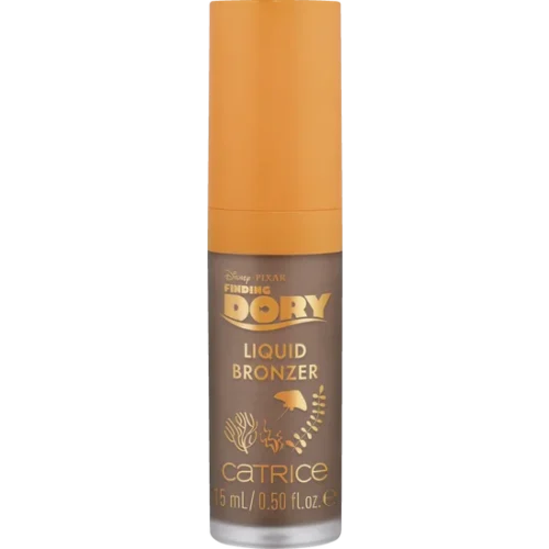 Catrice Disney Pixar Finding Dory Matte Liquid Bronzer shade 020 Medium To Dark with blendable liquid texture and natural matte finish for warm, sculpted-looking makeup