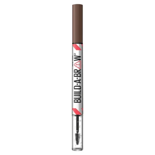Maybelline Build-A-Brow 2-in-1 Brow Pen and Sealing Gel Medium Brown Maybelline Build-A-Brow for sale in Lebanon - precision brow pen with clear setting gel