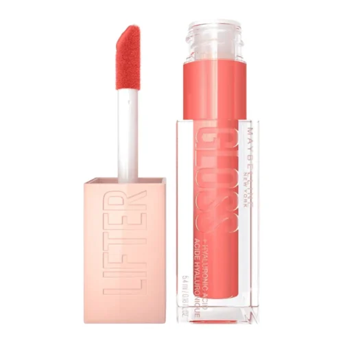 Maybelline Lifter Gloss 022 Peach Ring Maybelline Lifter Gloss for sale in Lebanon - orange glittering gel lip gloss with glossy finish