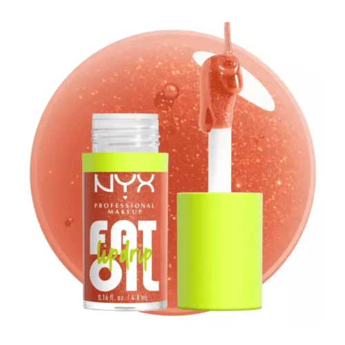 NYX Fat Oil Lip Drip 06 Follow Back NYX Tinted Lip Oil for sale in Lebanon - non-sticky tinted lip oil with glossy high-shine finish