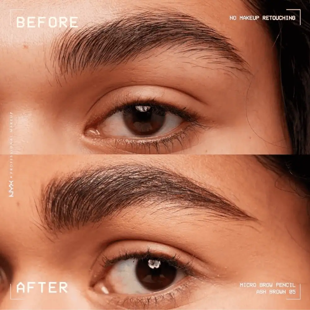 NYX Micro Brow Pencil Ash Brown - Lebanon - Makeup Germany NYX Micro Brow Pencil Ash Brown NYX Eyebrow Pencil for sale in Lebanon - precise ash brown eyebrow pencil for defining shaping and filling brows