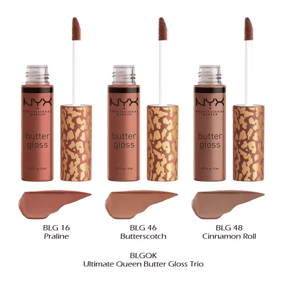 NYX Ultimate Butter Gloss Lip Trio - Lebanon - Makeup Germany NYX Ultimate Butter Gloss Lip Trio - Image 2