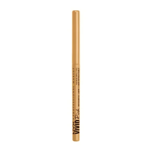 NYX Vivid Rich Mechanical Eyeliner Pencil 01 Amber Stunner NYX Vivid Rich Eyeliner for sale in Lebanon - creamy intense eye pencil with rich color finish