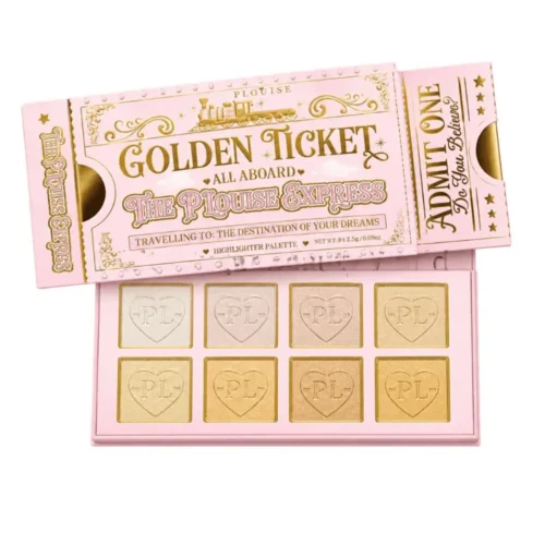 P.Louise Golden Ticket All Aboard Highlighter Palette