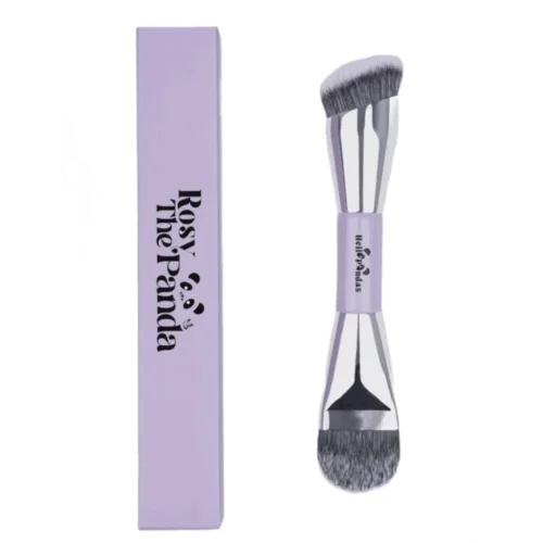 Rosy the Panda Dual Complexion Gharam Brush Rosy the Panda Makeup Brush for sale in Lebanon - dual-sided complexion brush for foundation and serum
