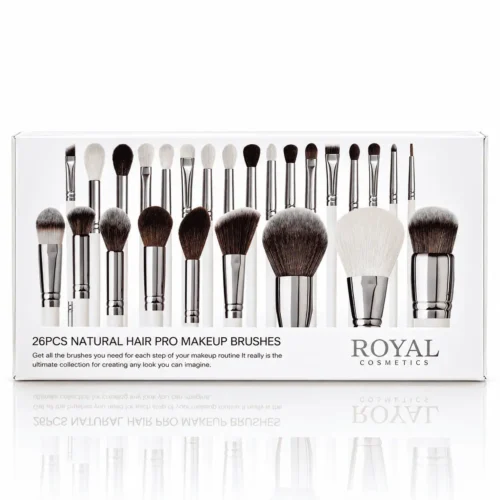 Royal Cosmetics 26-Piece Brush Set Box