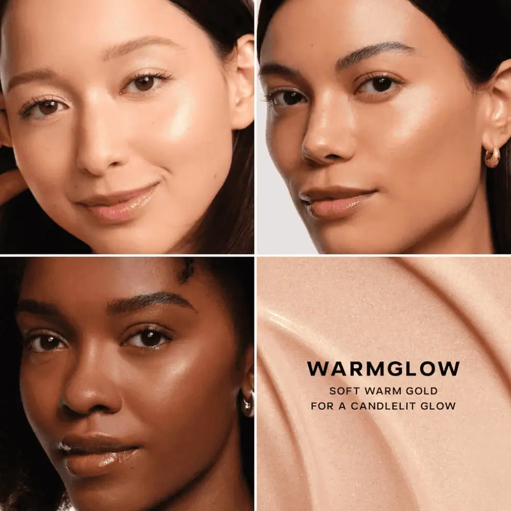 Saie Blush & Glow Gift Set - Lebanon - Makeup Germany Saie Blush & Glow Gift Set for sale in Lebanon - limited-edition makeup duo with Dew Blush Lady nude mauve 12ml and Glowy Super Gel Warmglow soft warm gold 15ml