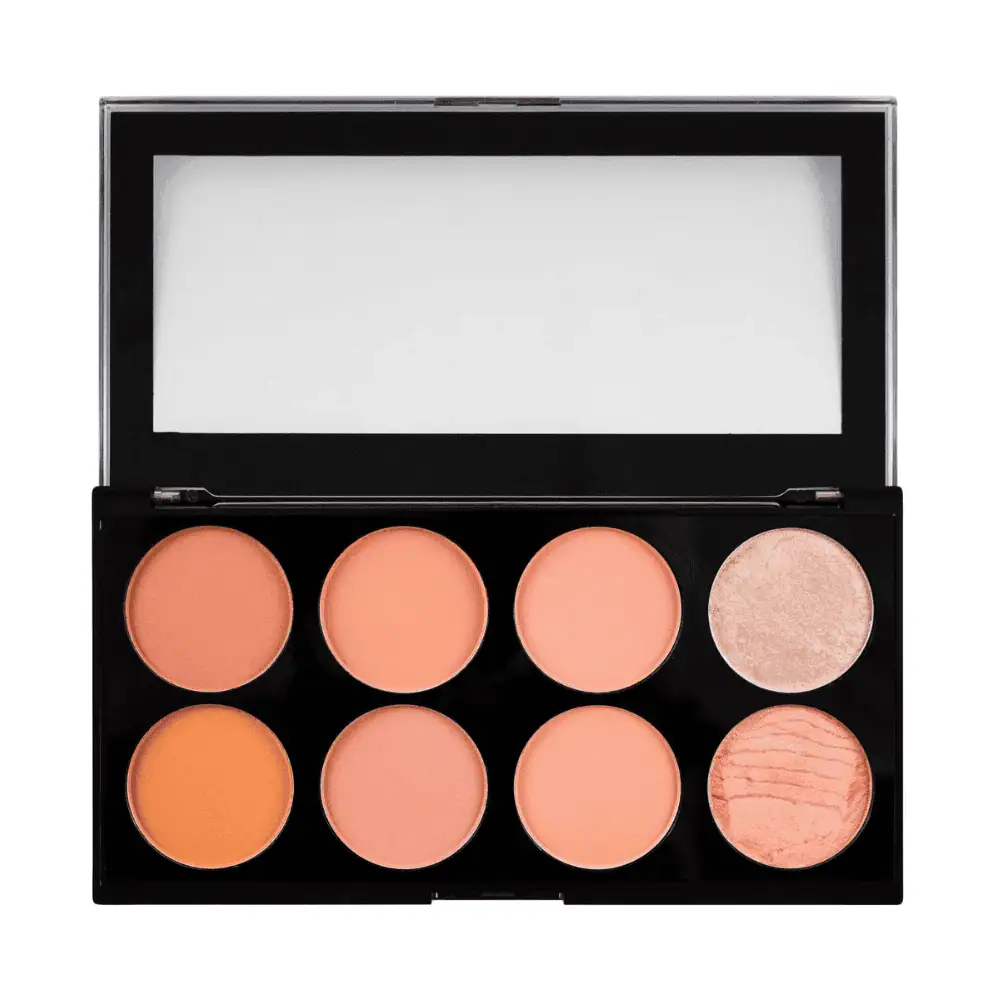 Revolution Ultra Blush Palette Hot Spice - Lebanon - Makeup Germany Revolution Ultra Blush Palette Hot Spice Revolution Ultra Blush Palette for sale in Lebanon - 8 matte shimmer baked blush and highlighter shades