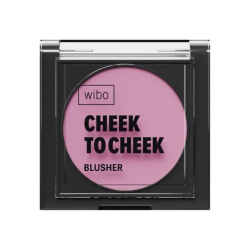 Wibo Cheek to Cheek Blusher 04 Pinktastic Wibo Cheek to Cheek Blusher for sale in Lebanon - velvety powder blush with silk extract and buildable pink color