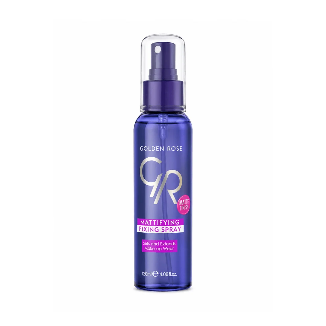 Golden Rose Mattifying Fixing Spray - Lebanon - Makeup Germany Golden Rose Mattifying Fixing Spray - 120ml