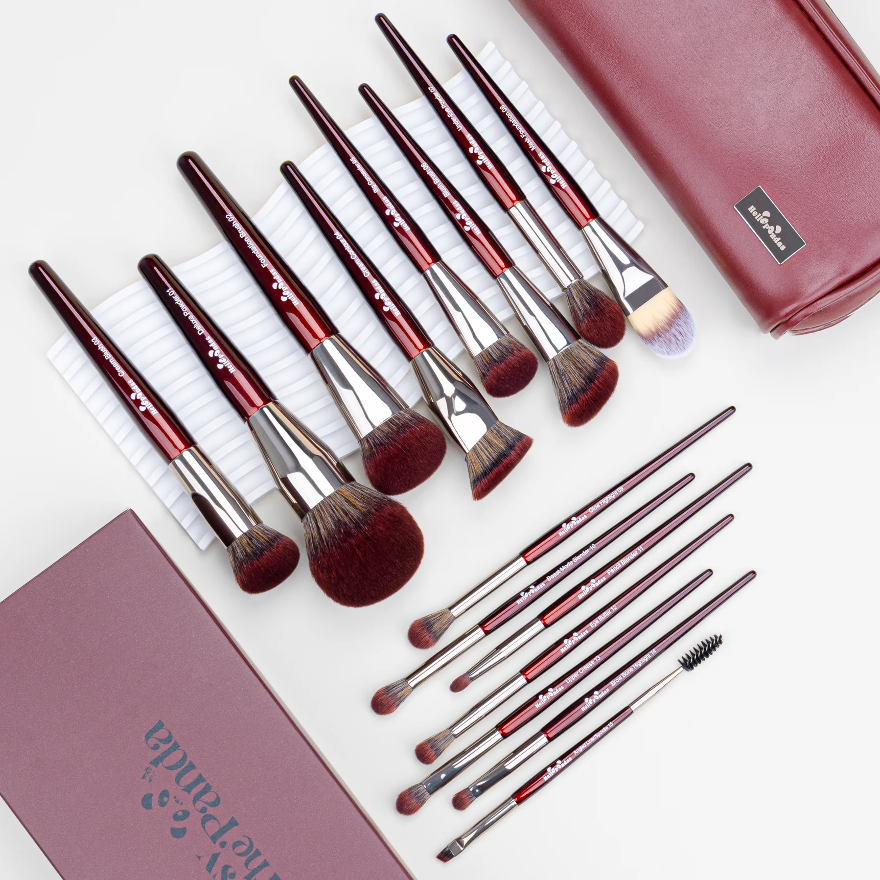 Rosythepanda Jamelik bil Ahmar Brush Set - Lebanon - Makeup Germany Rosythepanda Jamelik bil Ahmar Brush Set